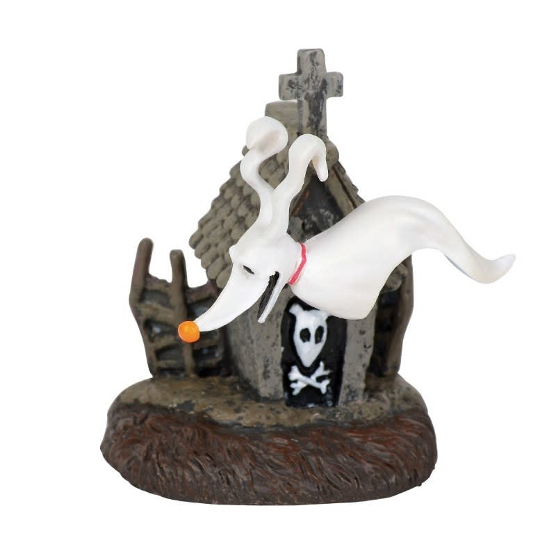 Department 56 The Nightmare Before Christmas Village Zero and His Dog House Figure
